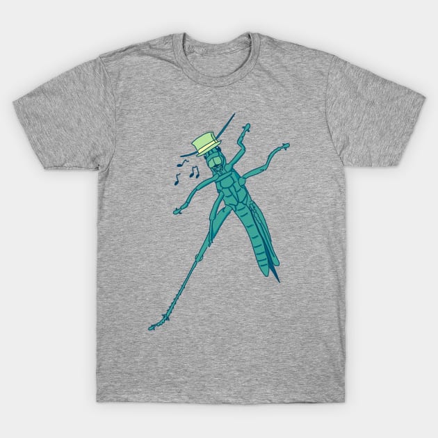 Grasshopper #1 T-Shirt by babygunz47